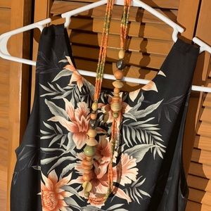 Wooden Beaded Necklace